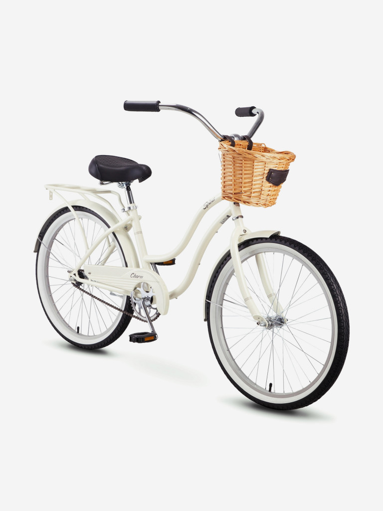 Велосипед круизер Spinn Charm 1-speed 24" Pearl White