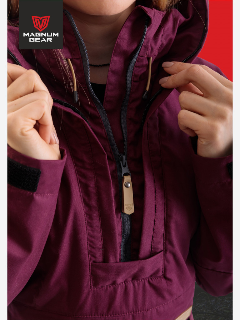 Антиклещевой костюм MAGNUM GEAR PROTECTOR LADY вишня/серый
