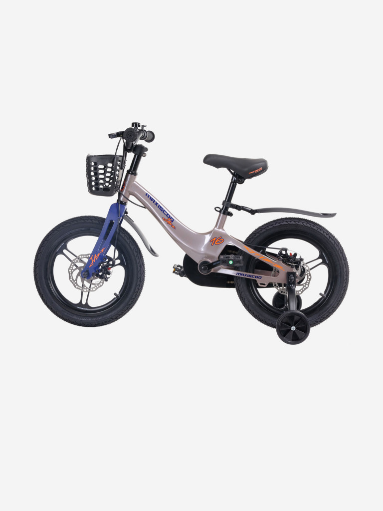 Велосипед Детский Maxiscoo JAZZ Pro 18'' Серый Жемчуг (2024)
