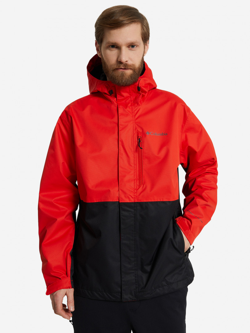 фото Куртка мембранная мужская columbia hikebound jacket, черный