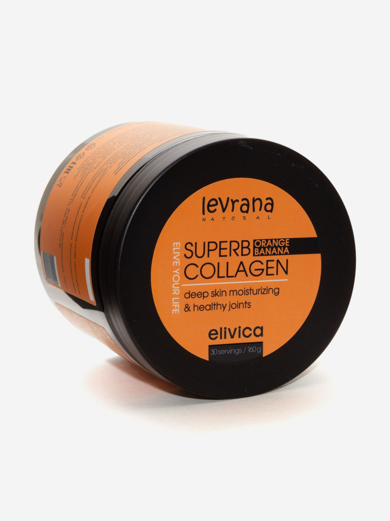 Коллаген Orange-banana elivica «Superb Сollagen»  со вкусом «Апельсин-банан», 500 мл,