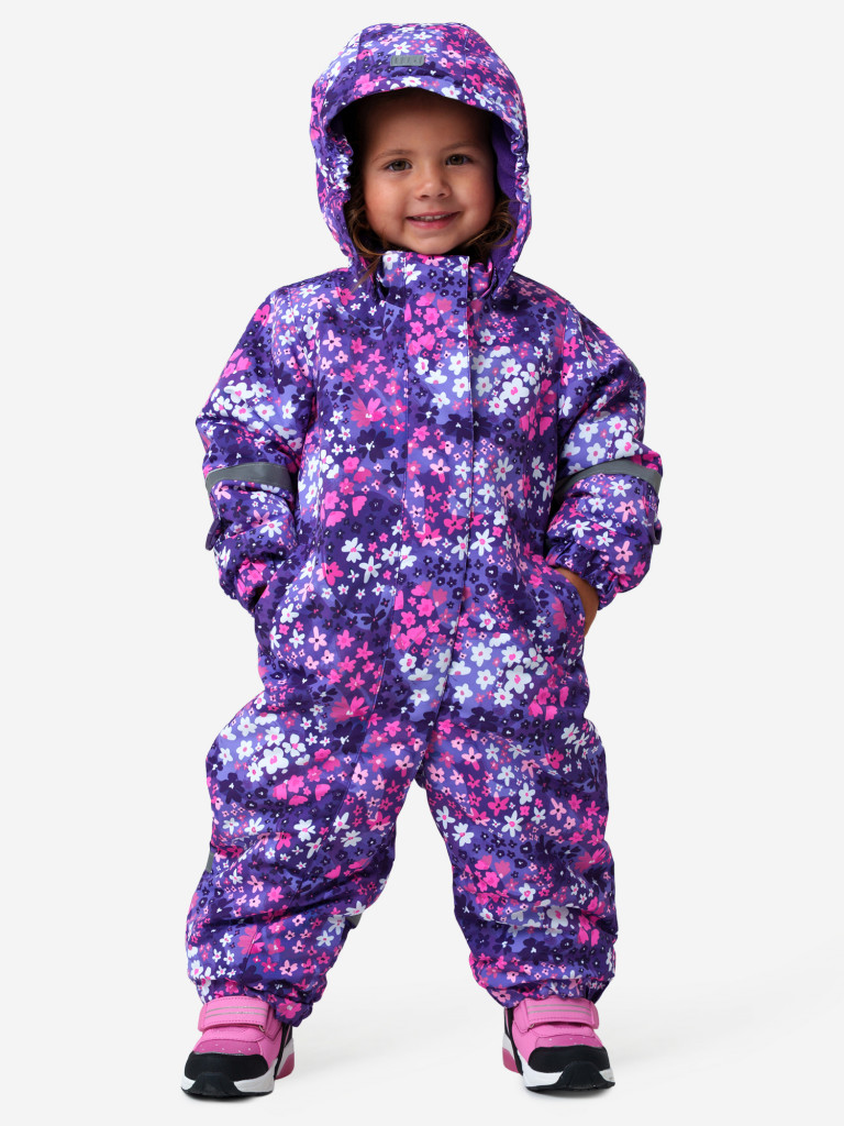 Комбинезон зимний для девочек PlayToday