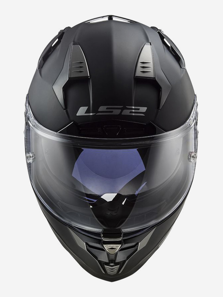Мотошлем FF327 CHALLENGER SOLID LS2 (черный матовый)