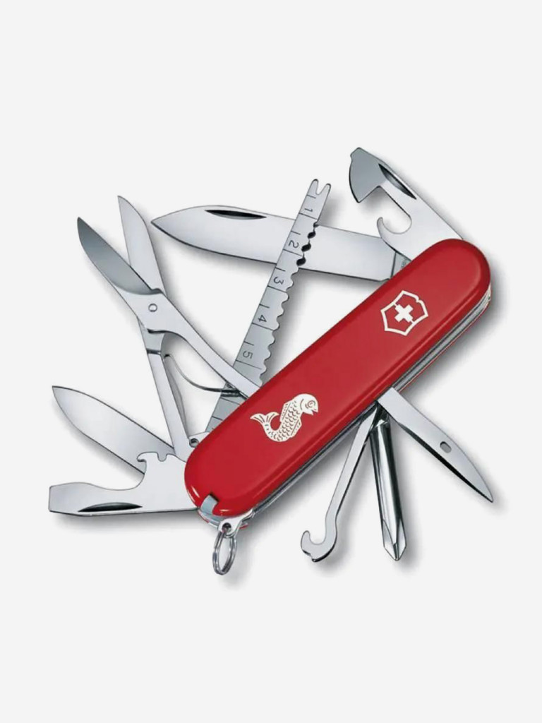 Нож перочинный Victorinox Fisherman, красный, 1.4733.72