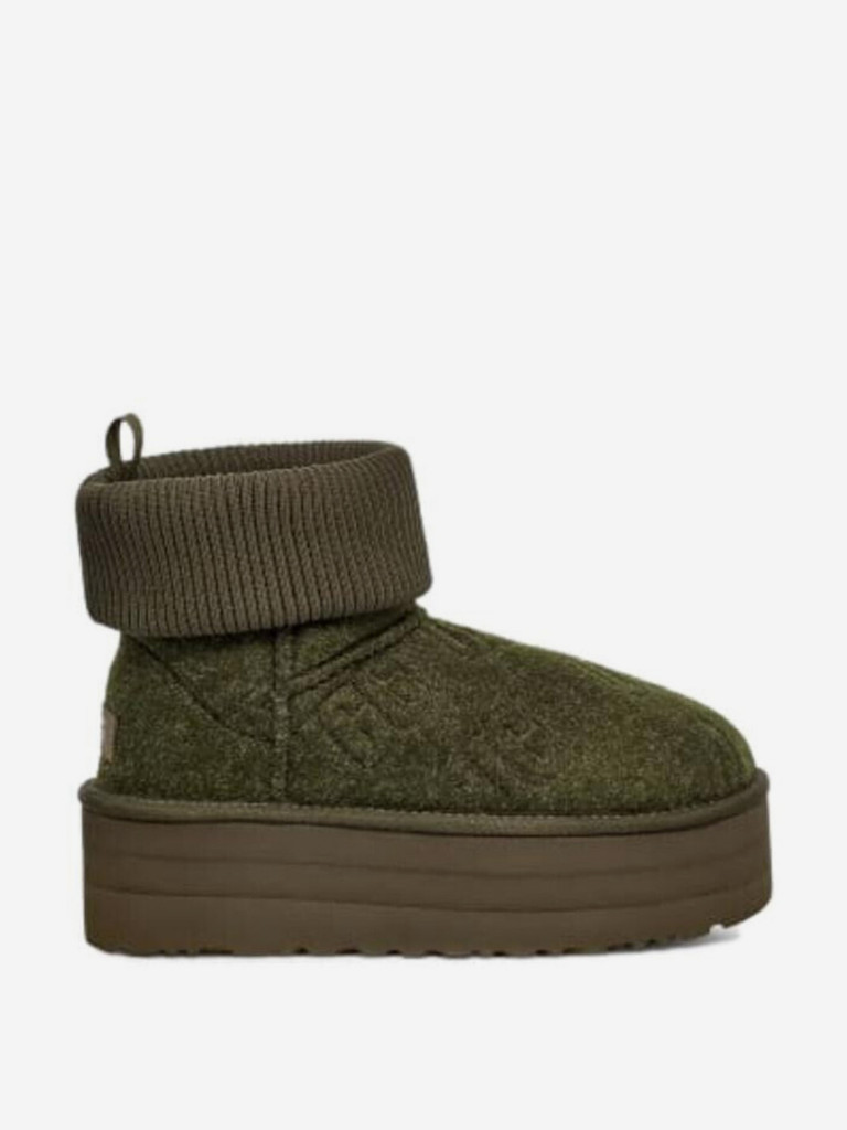 Угги UGG Classic Mini Platform Felted