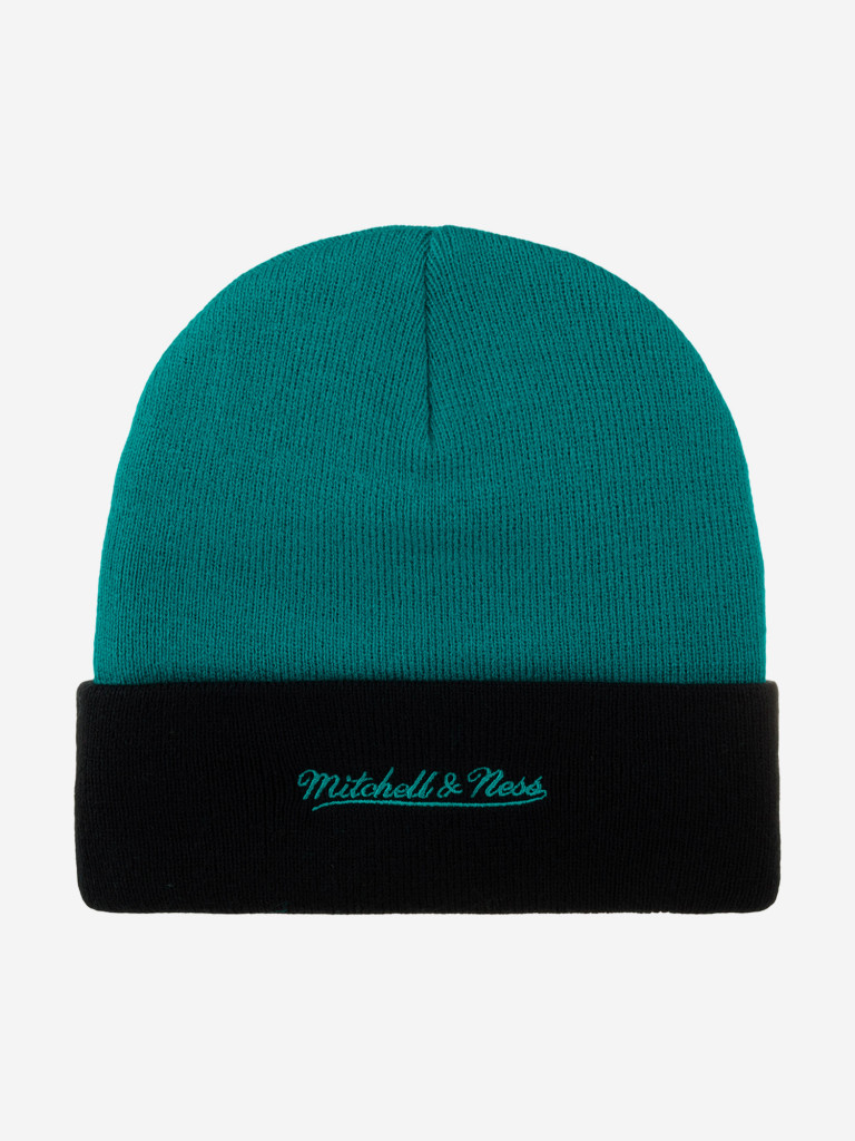 Шапка с отворотом MITCHELL NESS EU349-ARCHED-TEAL San Jose Sharks NHL (голубой)