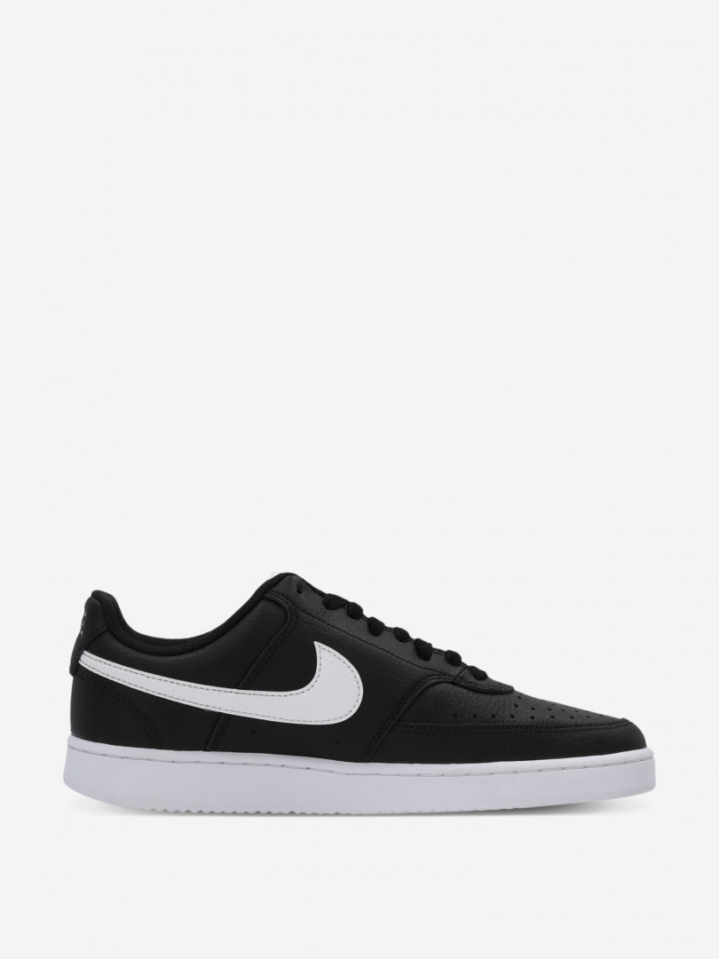 фото Кеды женские nike court vision low, черный