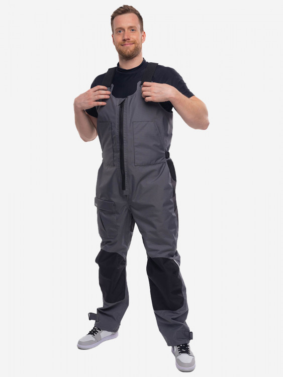 Полукомбинезон из мембраны hikeXp Comfort Pro Grey