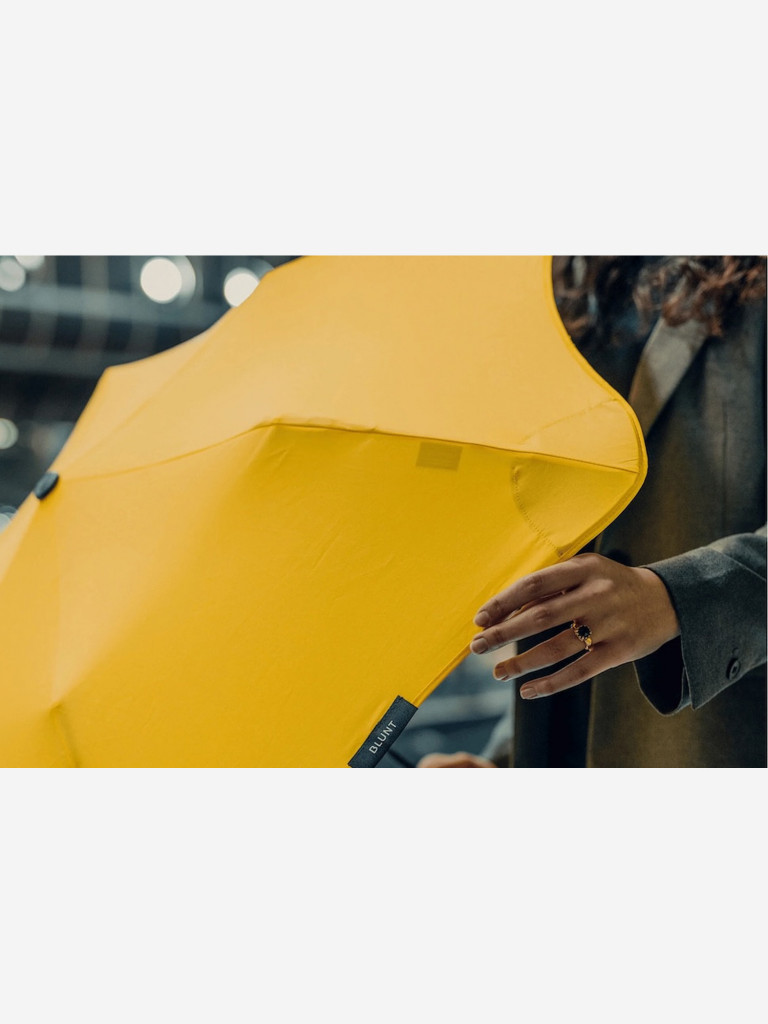 Зонт складной BLUNT Metro New (Citrus Yellow), желтый