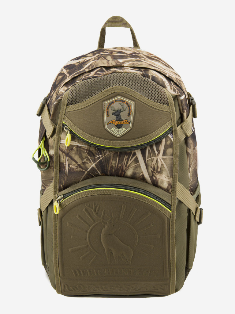 Рюкзак для рыбалки и охоты Aquatic РО-32, цвет: хаки, 32л