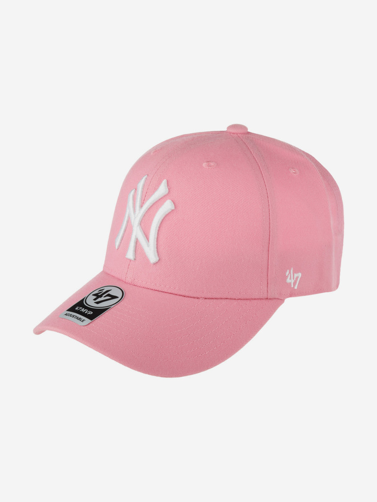 Бейсболка 47 BRAND B-MVPSP17WBP-RS New York Yankees MLB (розовый)