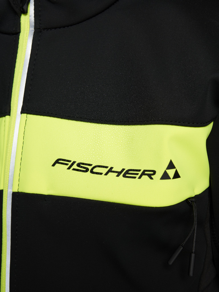 Куртка для беговых лыж для мальчиков Fischer Softshell Warm