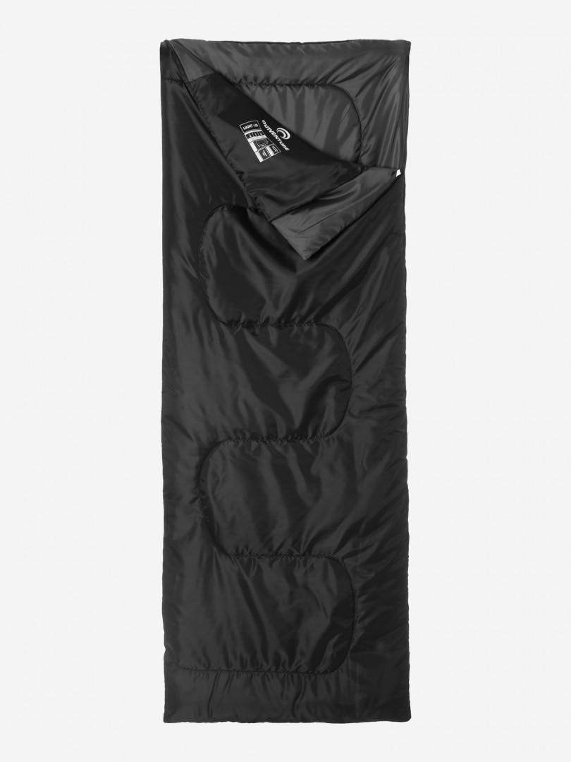 фото Спальный мешок outventure soft light +20, черный