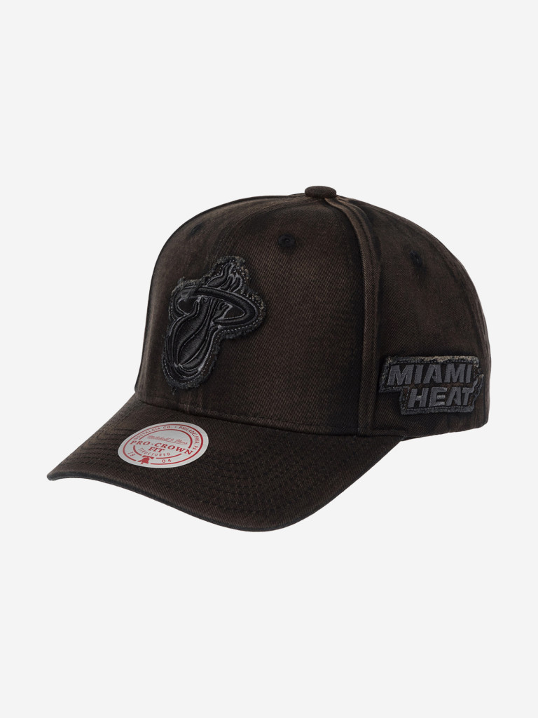 Бейсболка MITCHELL NESS HP12810-MHEBLCK Miami Heat NBA
