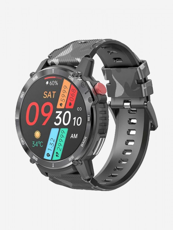 Смарт-часы BandRate Smart BRSC22BB трекером сна, будильником