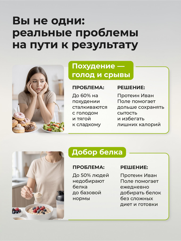 Протеин сывороточный без сахара TobePRO Whey Protein с коллагеном Клубника-банан, 900 г/30 порций
