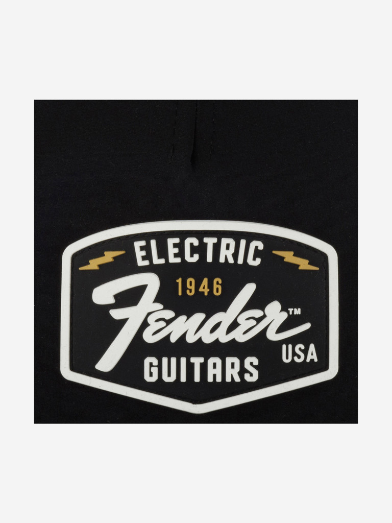Бейсболка с сеточкой AMERICAN NEEDLE 23004A-FEND Fender Super Tech Valin (черный)
