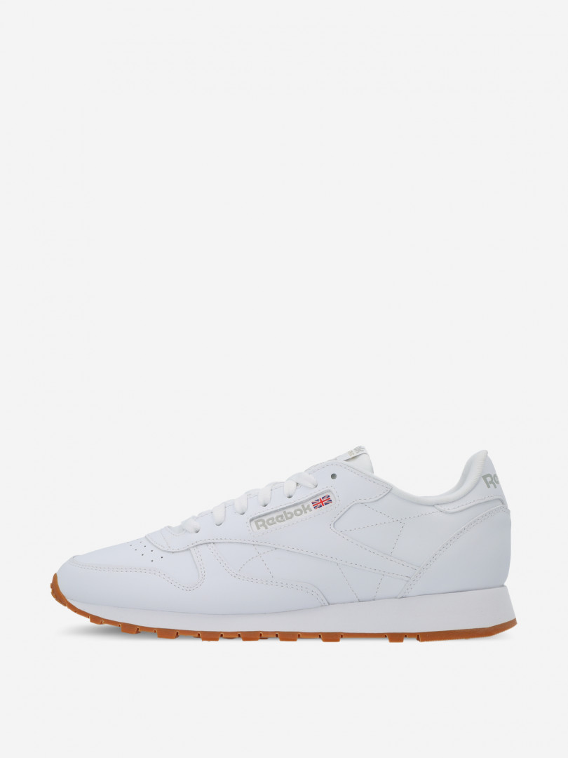 фото Кроссовки reebok classic leather, белый