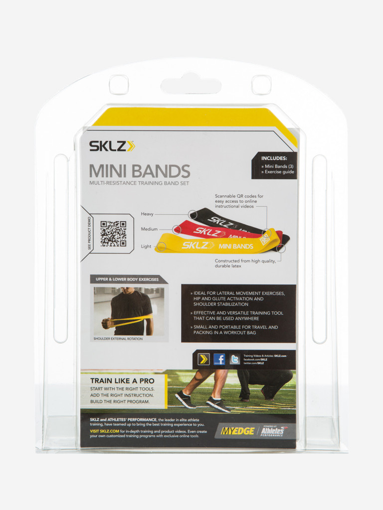 Набор эластичных лент SKLZ Mini Bands