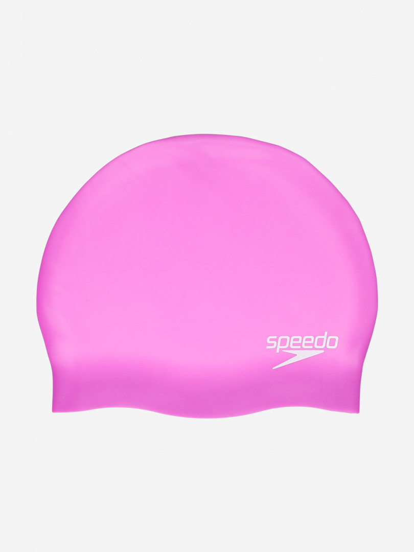 фото Шапочка для плавания speedo plain moulded, фиолетовый