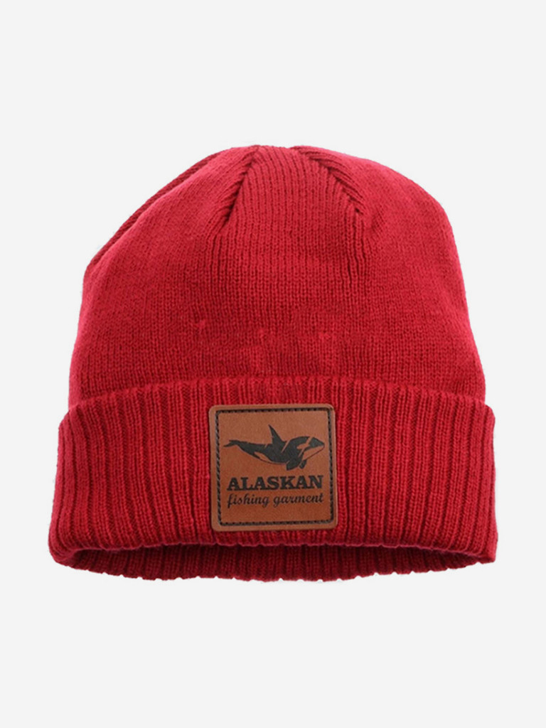 Шапка Alaskan Hat Beanie красная L, 52-54 (AWC037R)
