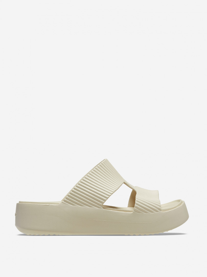 Сандалии женские Crocs Getaway Groove Platform HStrap Бежевый 5799₽