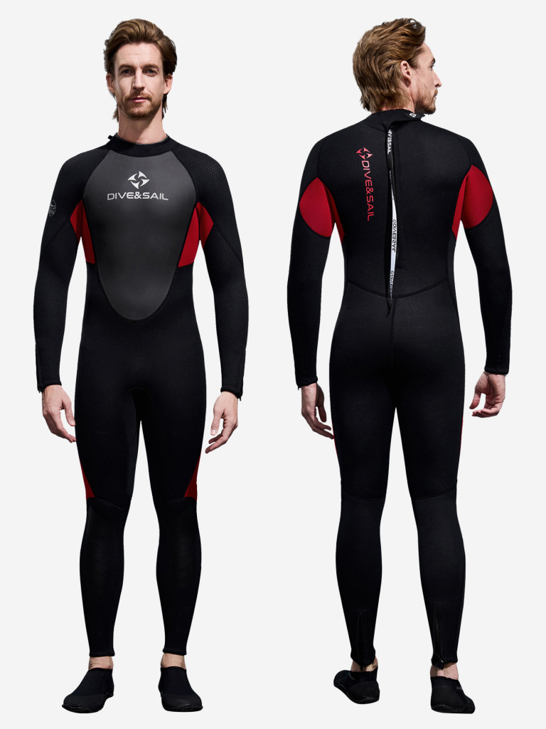 Гидрокостюм DIVE&SAIL мужской неопреновый 3 мм