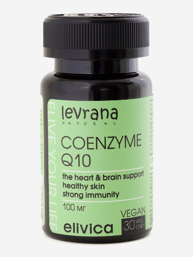 Коэнзим Q10 elivica  «Coenzyme Q10»,  30 капсул