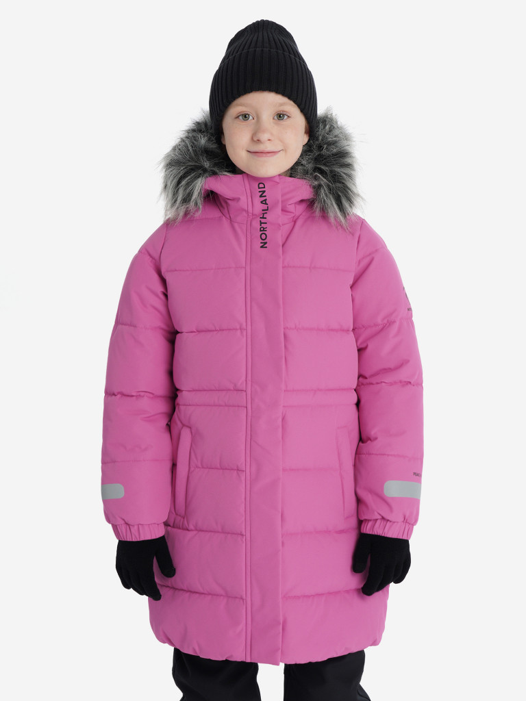 Пальто утепленное для девочек Northland