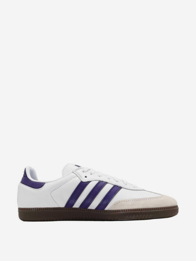 Кеды Adidas Samba Adv Cloud White Collegiate Purple