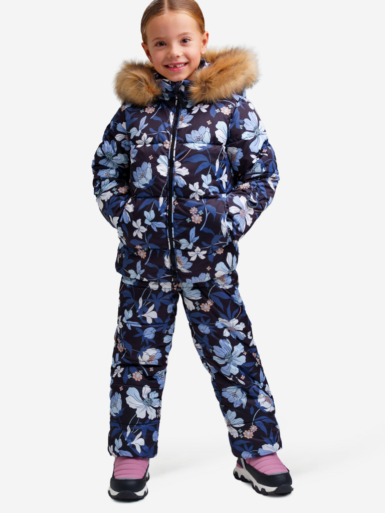 Комплект зимний для девочек: куртка, полукомбинезон PlayToday