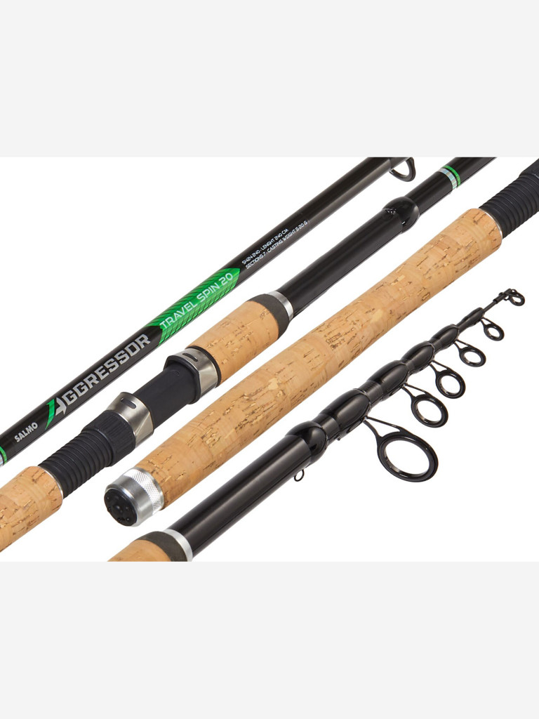 Спиннинг телескопический Salmo Aggressor TRAVEL SPIN 20 2.40
