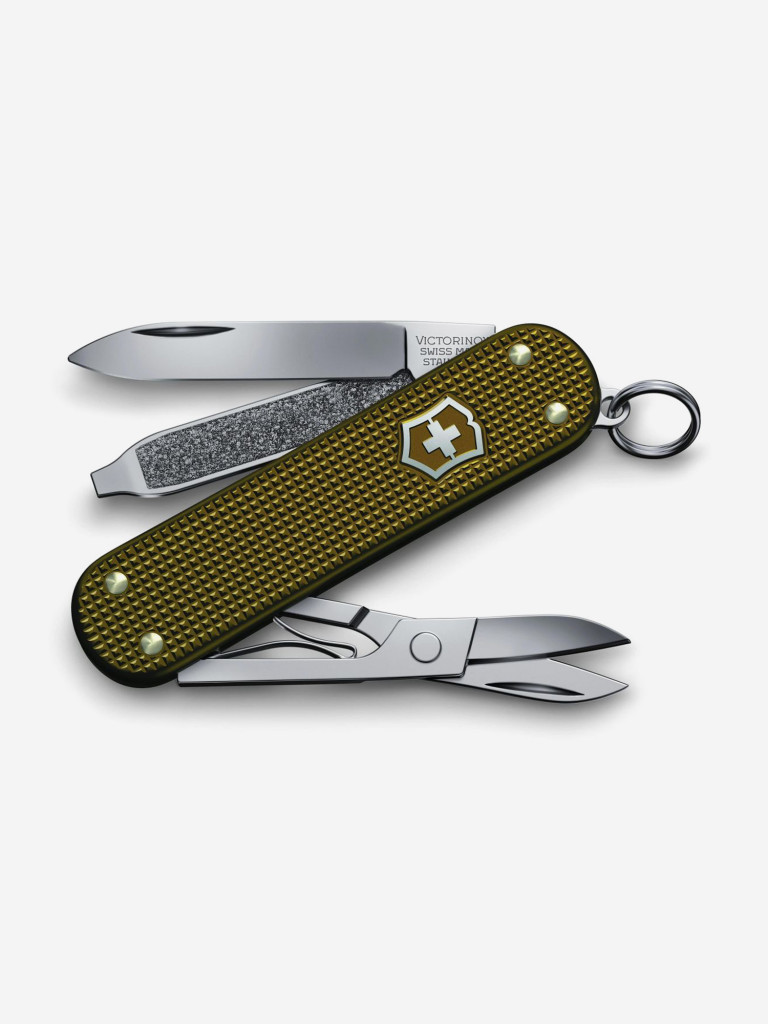 Складной нож Victorinox Classic SD Alox L E 2024, функций: 5, 58мм, коричневый, коробка подарочная, 0.6221.l24