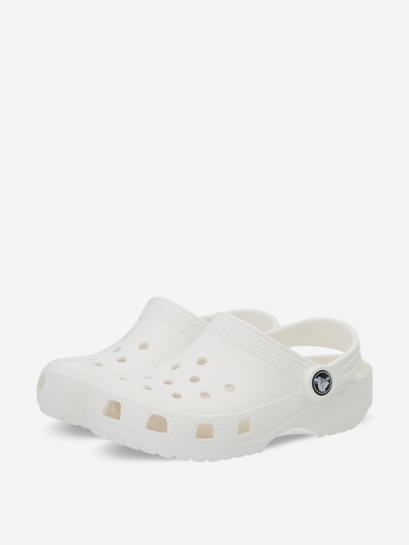 Сабо детские Crocs Classic Clog K 29182710299 Белый, размер 31, 32,33, 34,34, 35,36, 37,28,29,30, фото 2