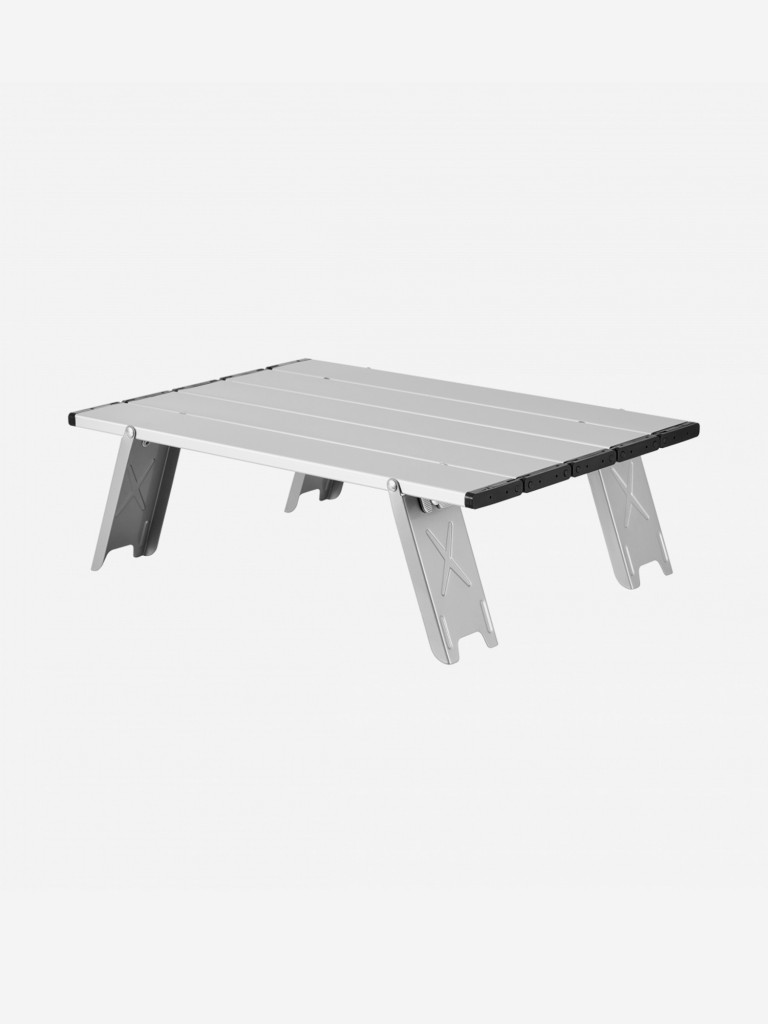 Стол складной 2401 MINI ALUNIUM TABLE S алюм, серебристый