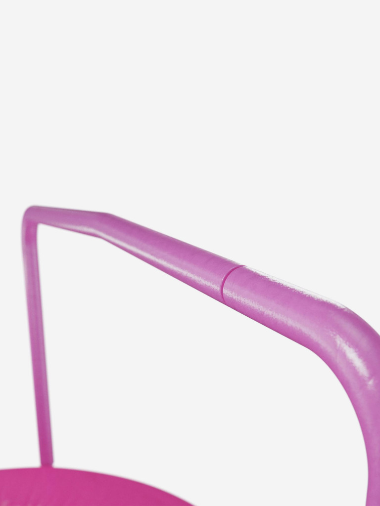 Батут с поручнем DFC JUMPFIT 36'' розовый