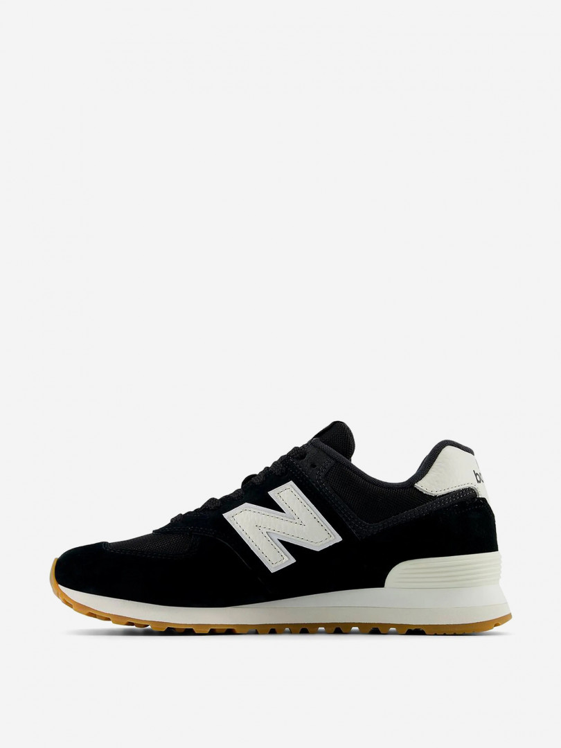 Кроссовки мужские New Balance 574 30896600299 Черный, размер 39.5,40.5,41,41.5,45.5,44,43.5,43,42,44.5, фото 3