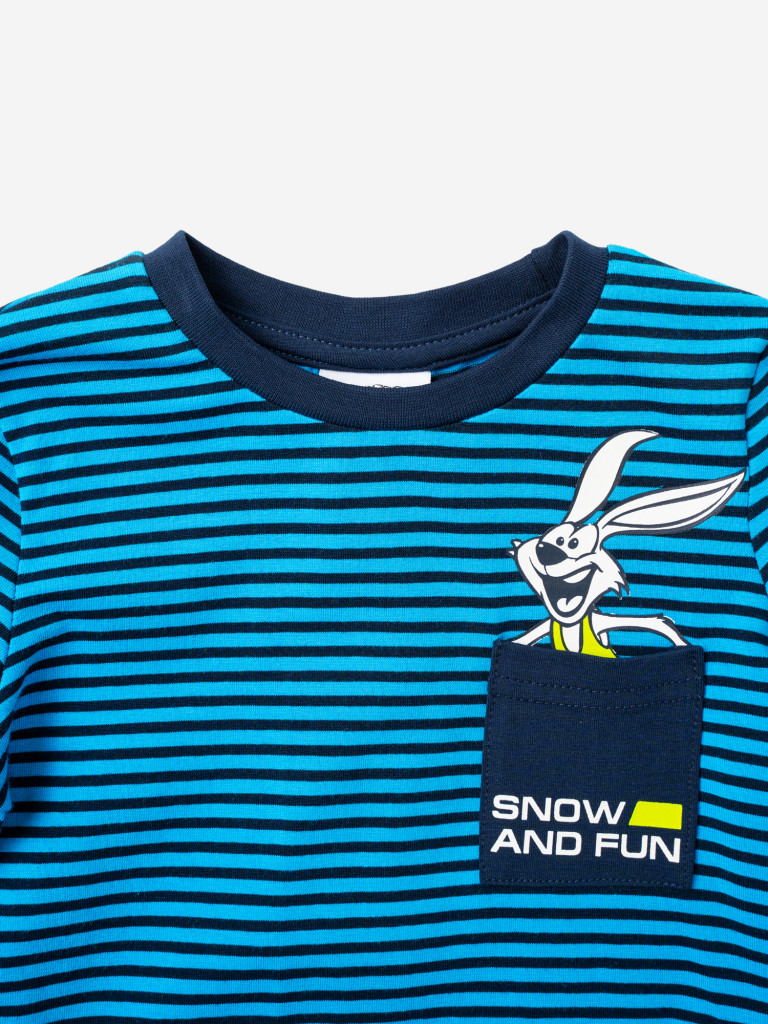 Комплект для мальчика: лонгслив, брюки PlayToday