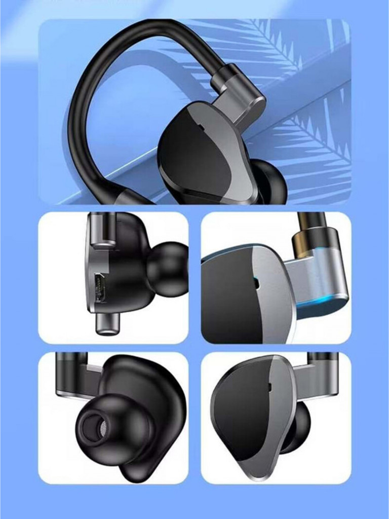 Беспроводная Bluetooth гарнитура BandRate Smart BRSTWSL15BGR