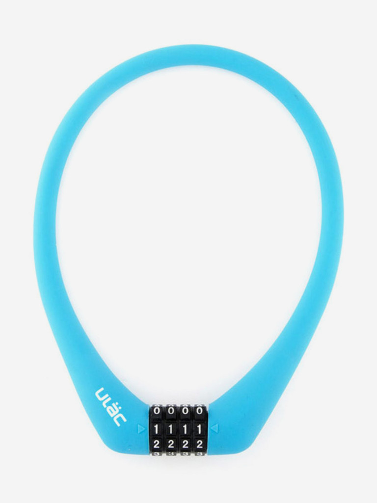 Велосипедный замок Ulac Prague Si Cable Lock Combo Sky Blue