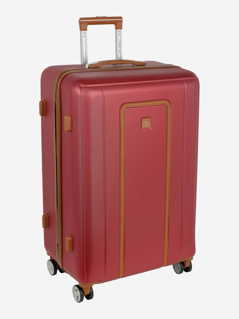 Чемодан Polar РР5509 "бордовый 28" пластикABS чемодан большой"
