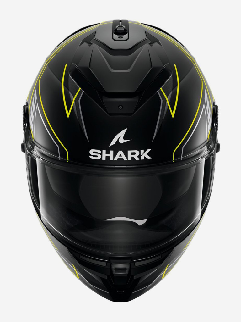Мотошлем интеграл Shark SPARTAN GT PRO TORYAN MAT Black/Yellow/Anthracite
