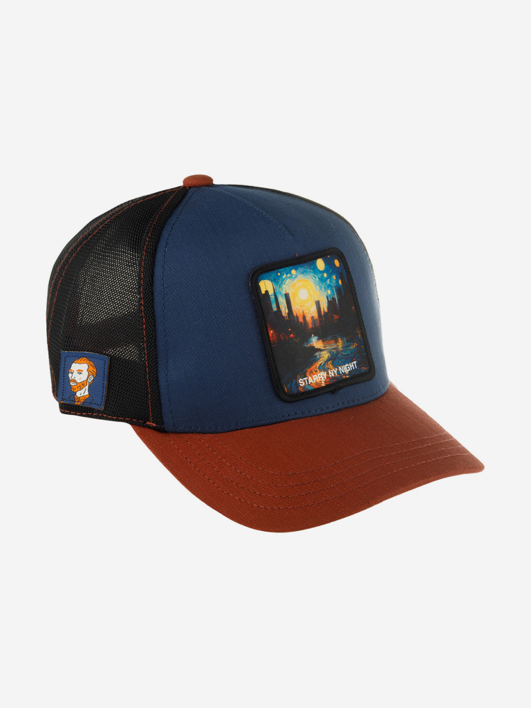 Бейсболка с сеточкой CAPSLAB CL/ART/1/PCT/STAR Premium Starry NY night