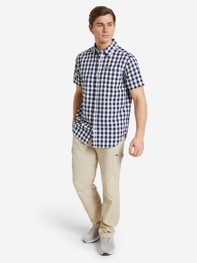 Рубашка мужская Columbia Brentyn Trail SS Seersucker Shirt