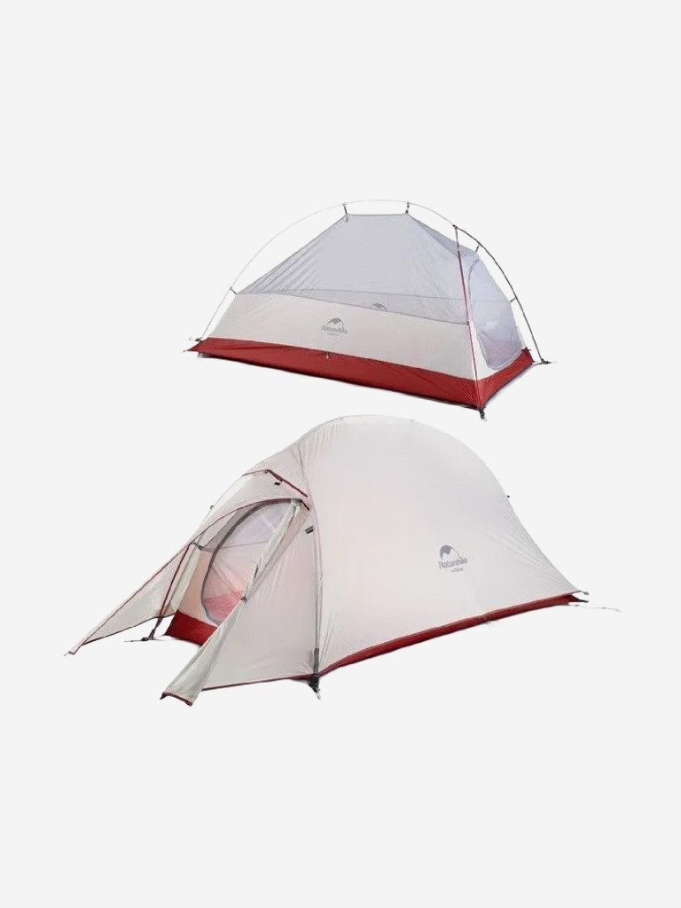 Палатка Naturehike Сloud up 1 NH18T010-T одноместная сверхлегкая с ковриком