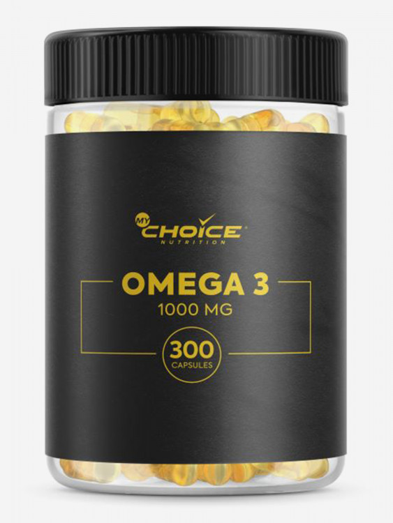 MyChoice Nutrition, БАД к пище ОМЕГА 3 жирные кислоты (OMEGA 3 fatty acid) 1360 мг, 300 капсул