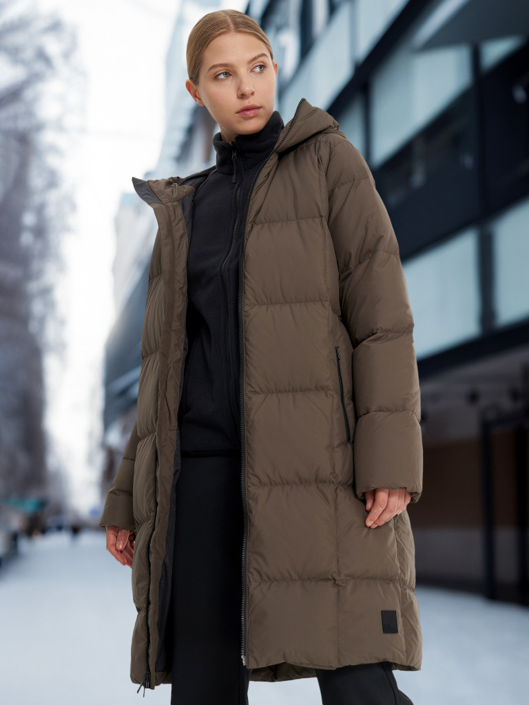 Пальто пуховое женское Jack Wolfskin Frozen Lake