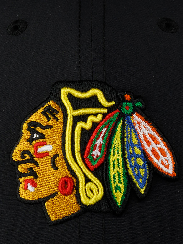 Бейсболка 47 BRAND H-RCKHL04BBP-BK Chicago Blackhawks NHL (черный)