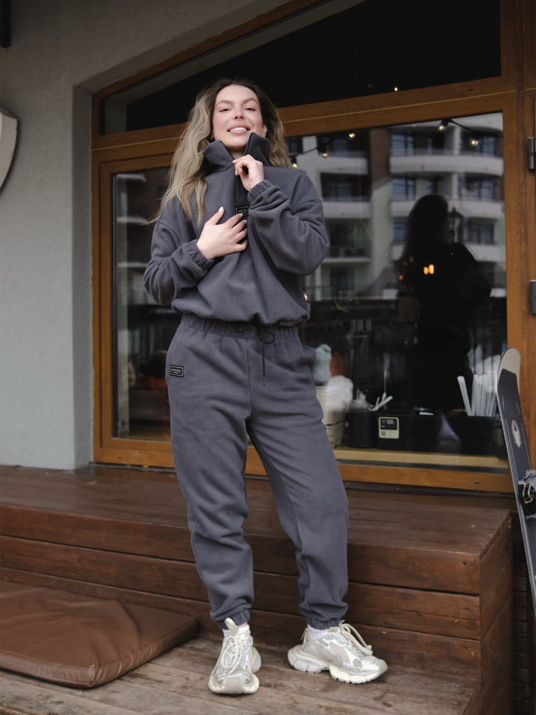 Костюм флисовый женский XVOYA Comfy серый