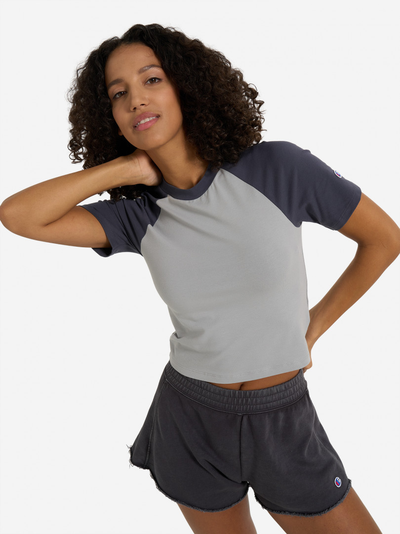 Футболка женская Champion Серый 949₽